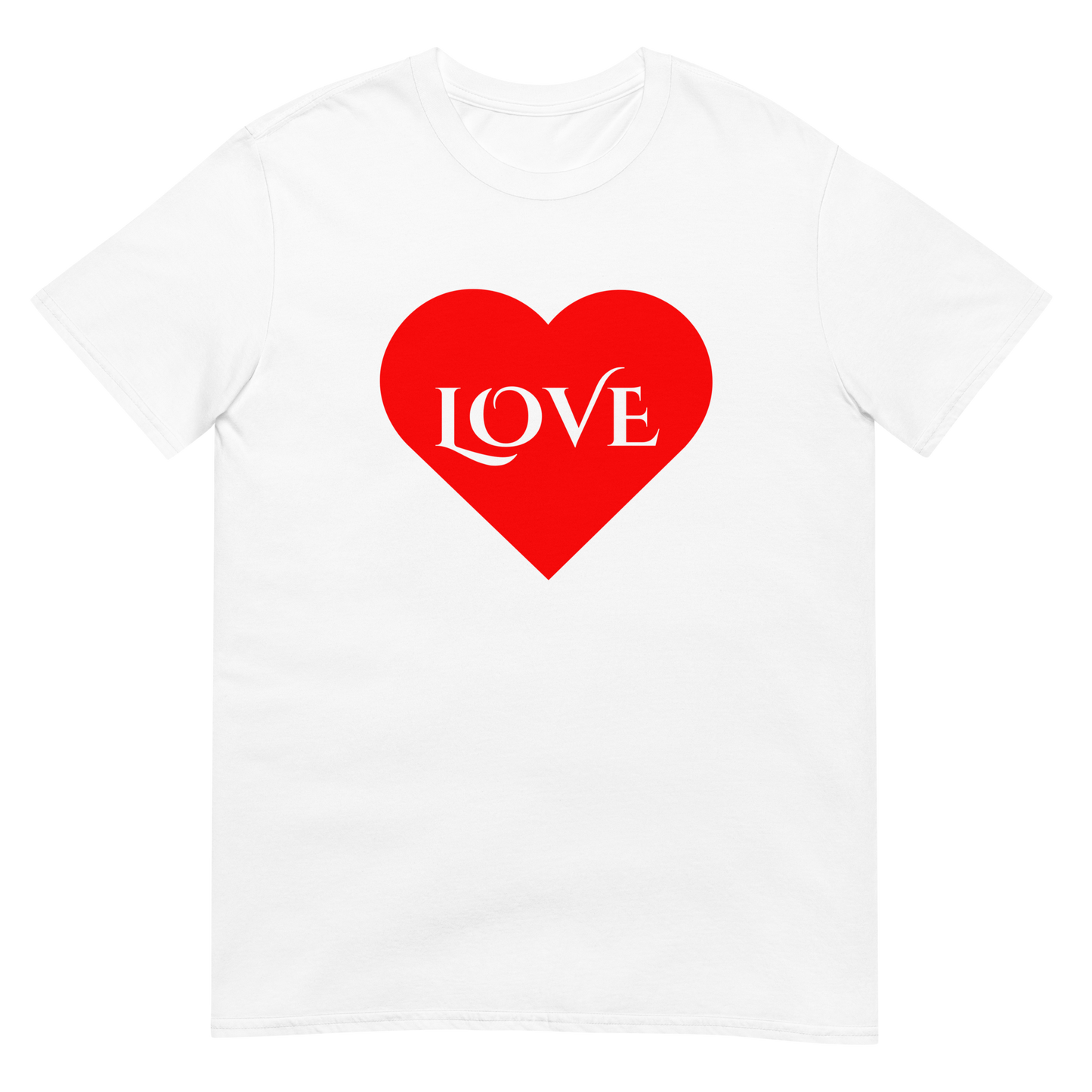 3D Love Heart T-Shirt